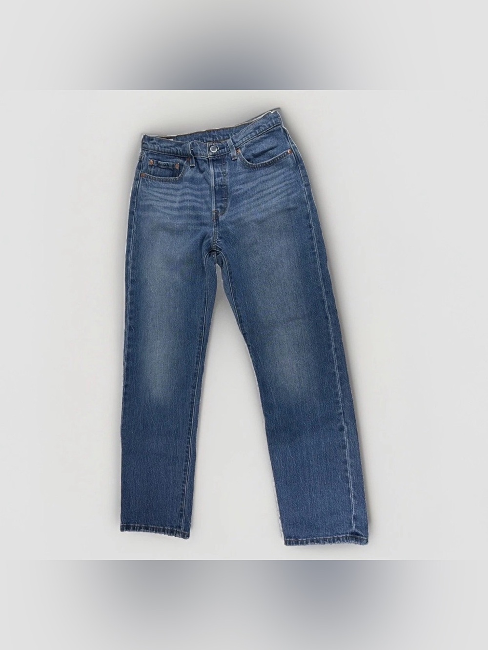 Levi's Premium 501 Original Fit Women's Jeans W28 L30 Button Fly Straight Leg